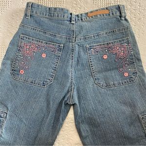 Cos Jeans Embroidered and Bedazzled Capris (4P)